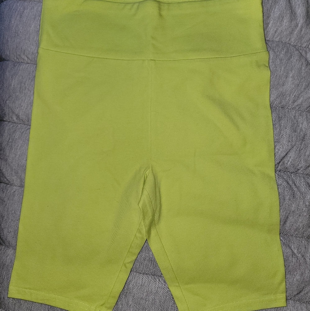 Wild Fable Lime Green bike shorts